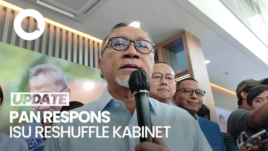 Zulhas Soal Isu Reshuffle: Terserah, Mau Tanggal 19, 20, Hak Presiden