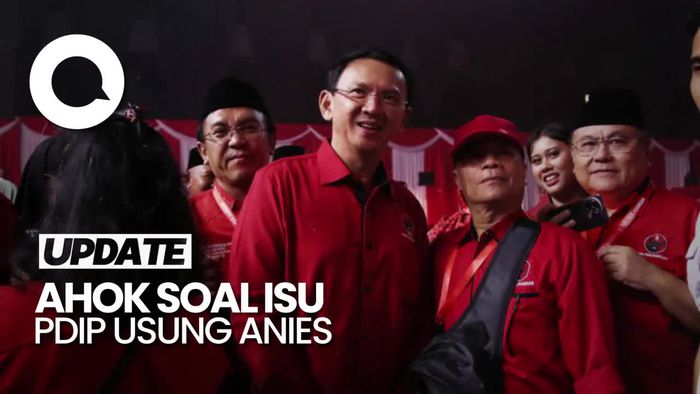 Ditanya soal Isu PDIP Usung Anies di Pilkada, Ahok Bilang Begini