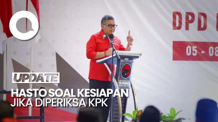 Hasto soal Diperiksa KPK Terkait Harun Masiku: Sehari 3 Kali Juga Siap