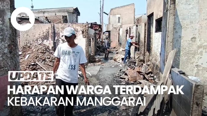 Warga Terdampak Kebakaran Manggarai Minta Bantuan Rumahnya Dibangun Lagi