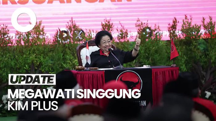 Megawati Sindir KIM Plus: Kasihan Deh PDIP Ditelikung Ditinggal Sendirian