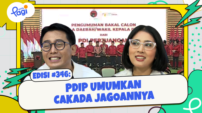 PDIP Umumkan Cakada Jagoannya