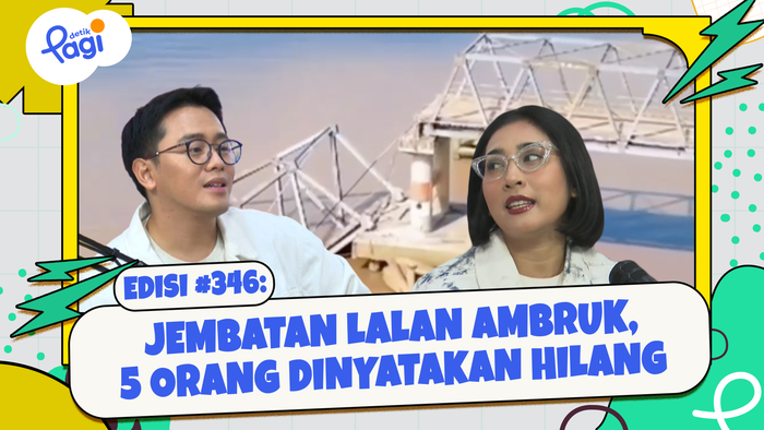Jembatan Lalan Ambruk, 5 Orang Dinyatakan Hilang