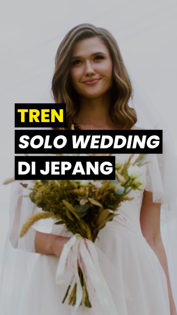 Wanita Lajang Bisa Menikah Tanpa Pasangan, Tren Ini Ada di Jepang!