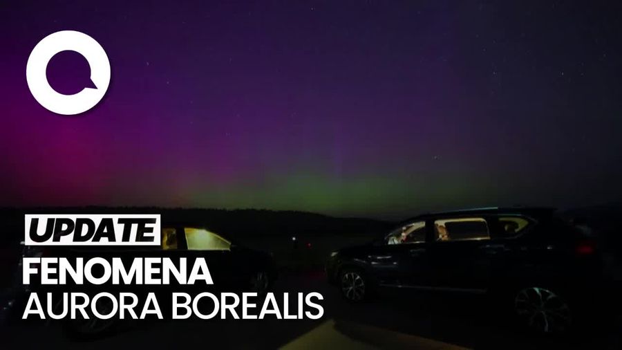 Melihat Fenomena Aurora Borealis yang Memukau di Langit Tiongkok