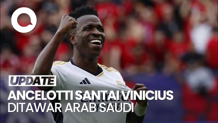 Vinicius Digoda Arab Saudi, Ancelotti: Itu Cuma Spekulasi
