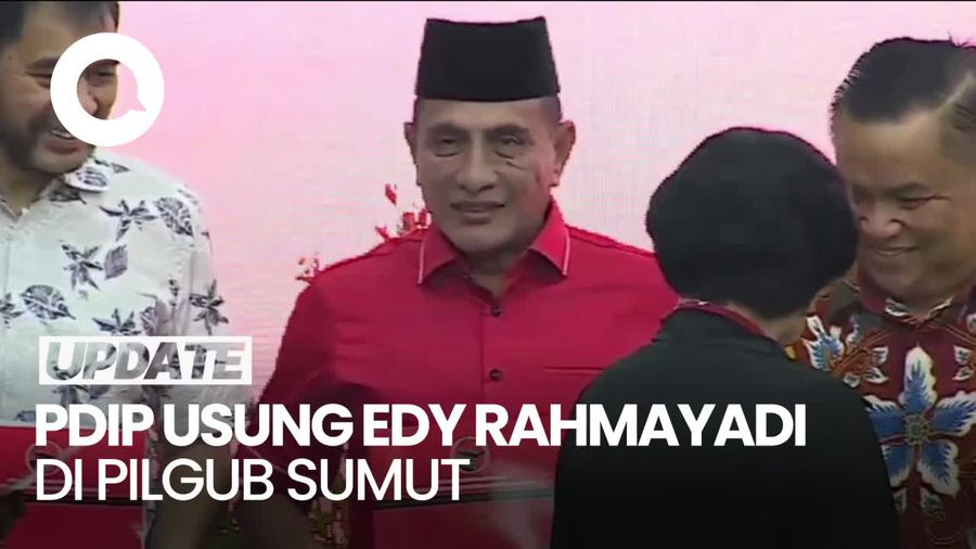 PDIP Resmi Usung Edy Rahmayadi di Pilgub Sumut 2024