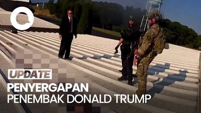 Momen Penyergapan Thomas Crooks Penembak Donald Trump