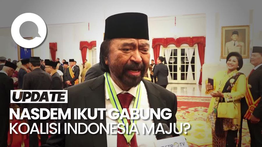 Surya Paloh Ditanya Bakal Ikut Gabung KIM: Saya Pikir Itu Sudah Jelas