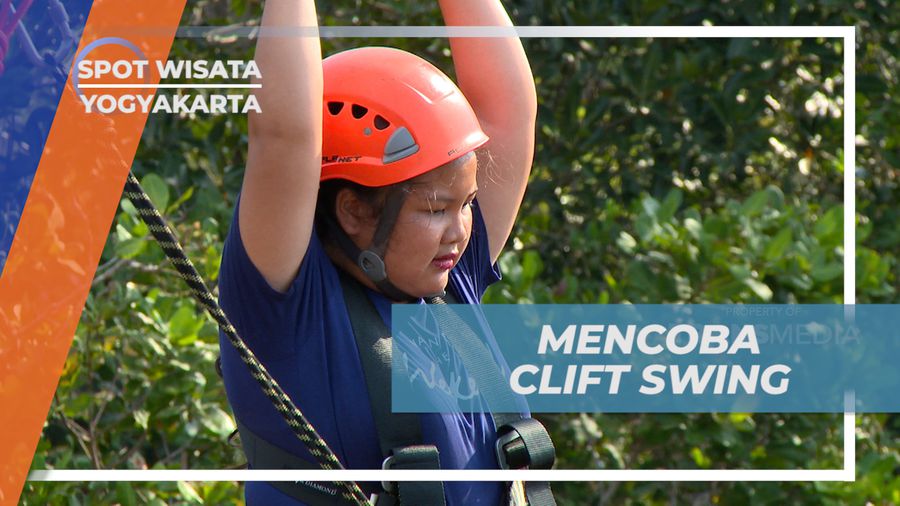 Menjajal Keberanian Clift Swing di Gunung Api Purba, Yogyakarta