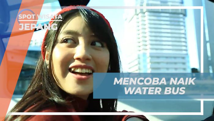 Menikmati Perjalanan Naik Water Bus di Kota Tokyo, Jepang