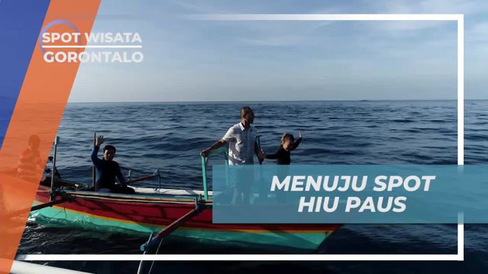 Perjalanan Menuju Spot Untuk Melihat Hiu Paus, Gorontalo