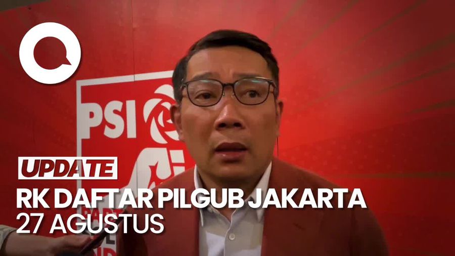 Ridwan Kamil Akan Daftar Pilgub Jakarta 27 Agustus