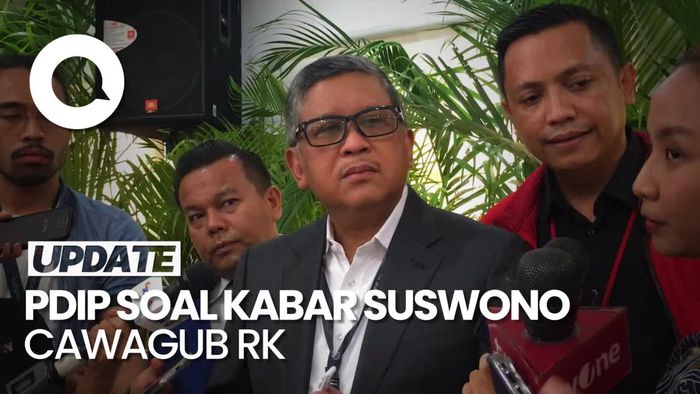 PDIP Respons Isu Suswono Jadi Cawagub Ridwan Kamil: Kami Cermati