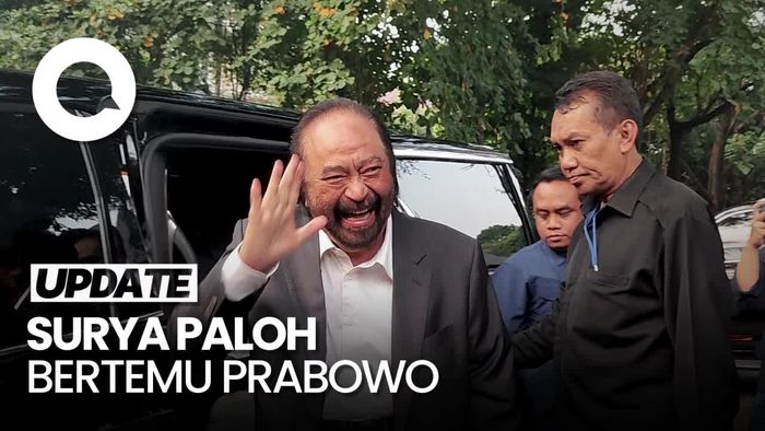 Surya Paloh Sambangi Kediaman Prabowo, Bahas Apa?
