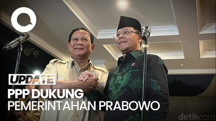 Prabowo: PPP Gabung Kami, Dukung Pemerintahan yang Saya Pimpin