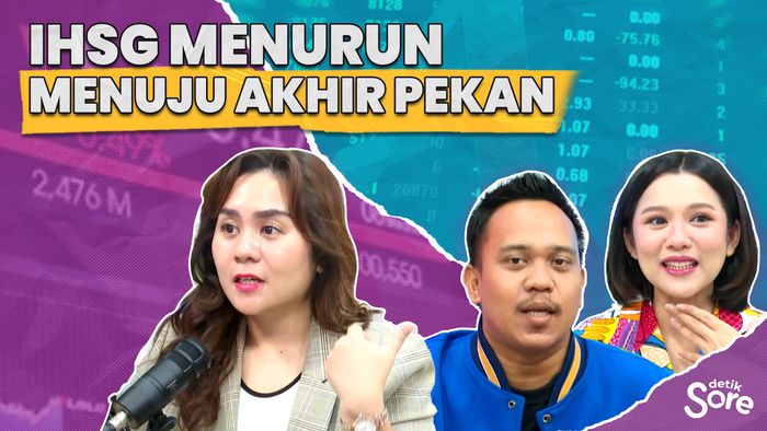 IHSG Menurun Menuju Akhir Pekan