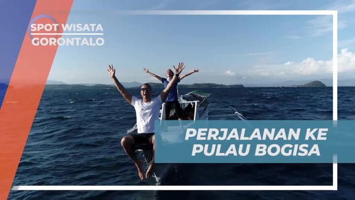 Berperahu Menuju Pulau Bogisa yang Populer Dengan Keindahannya, Gorontalo