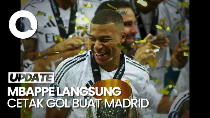 Mbappe Cetak Gol di Laga Debut, Ancelotti: Dia Sudah Menyatu