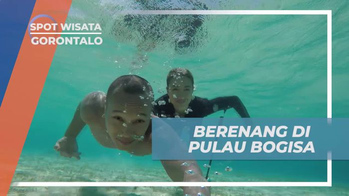 Berenang Seru Menikmati Alam Asri Pulau Bogisa Gorontalo