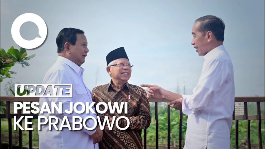 Jokowi ke Prabowo: Tahun Depan, Bapak yang Sampaikan Pidato Kenegaraan