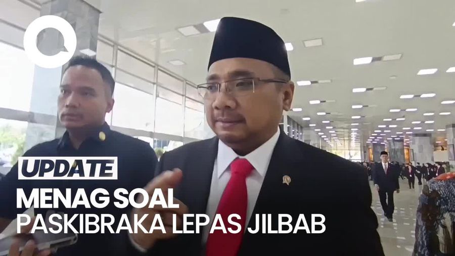 Menag Yaqut Bicara soal Polemik Paskibraka Lepas Jilbab