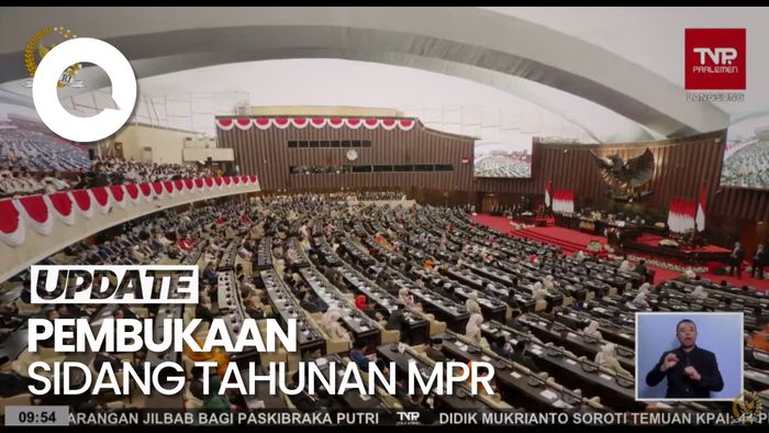 528 Anggota MPR/DPR Hadiri Sidang Tahunan Hari Ini