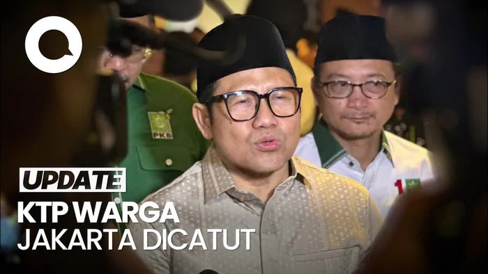 Heboh KTP Dicatut Dharma Pongrekun, Cak Imin Minta Komisi II Verifikasi