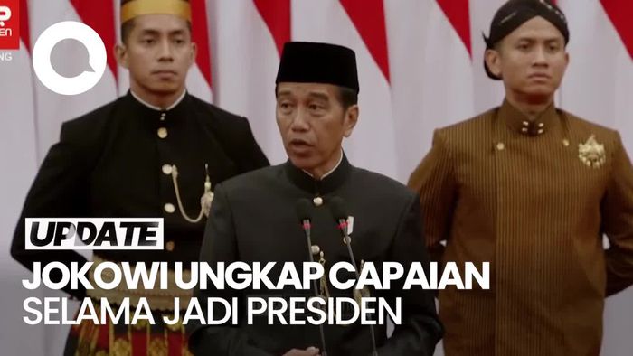 Jokowi Pamer Inflasi Terkendali, Stunting Berkurang-Pengangguran Ditekan