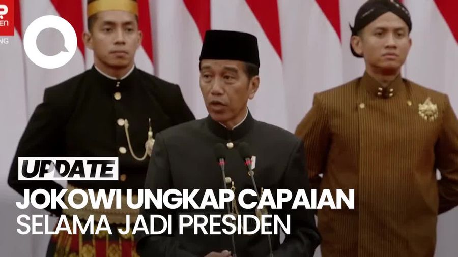 Jokowi Pamer Inflasi Terkendali, Stunting Berkurang-Pengangguran Ditekan
