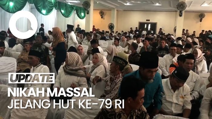 79 Pasangan Siri di Majalengka Nikah Massal Jelang HUT Ke-79 RI