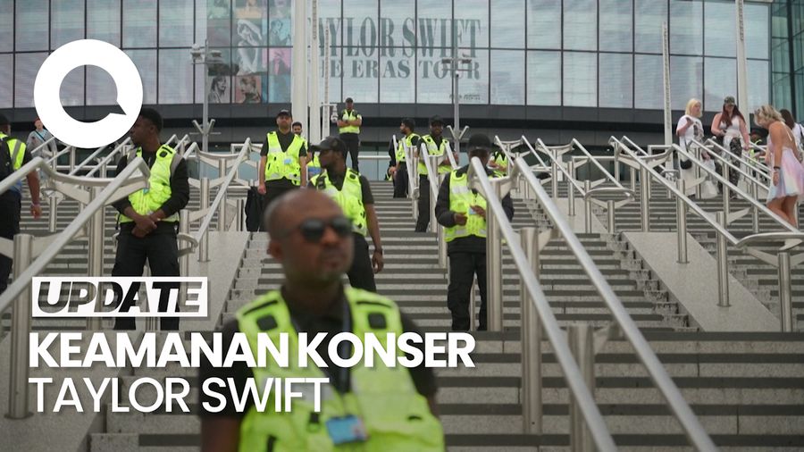 Ketatnya Keamanan Konser Taylor Swift di London Imbas Teror ISIS Wina