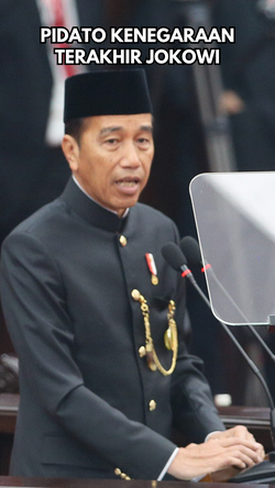 Pidato Lengkap Jokowi di Sidang Tahunan MPR: Bahas Capaian Kerja-Minta Maaf