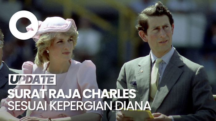 Surat Ungkapan Raja Charles Seusai Kepergian Putri Diana di 1997