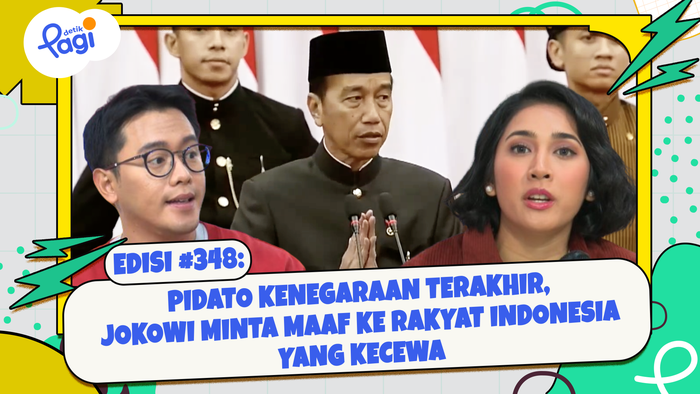 Pidato Kenegaraan Terakhir, Jokowi Minta Maaf ke Rakyat Indonesia yang Kecewa