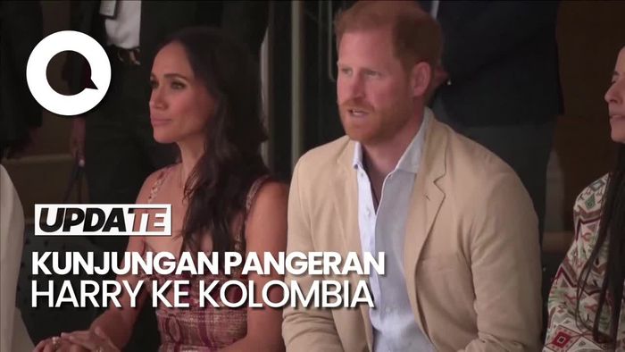Momen Pangeran Harry-Meghan Markle Kunjungi Kolombia, Bahas Isu Kemanusiaan