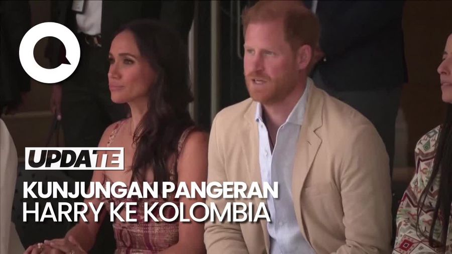 Momen Pangeran Harry-Meghan Markle Kunjungi Kolombia, Bahas Isu Kemanusiaan