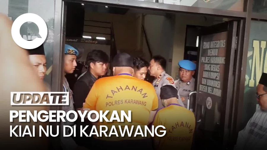 Polisi Tangkap Pelaku Pengeroyokan Kiai NU dan Banser di Karawang