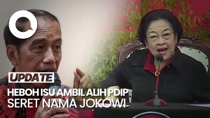 Heboh Isu Ambil Alih PDIP Seret Nama Jokowi hingga Dibantah KSP