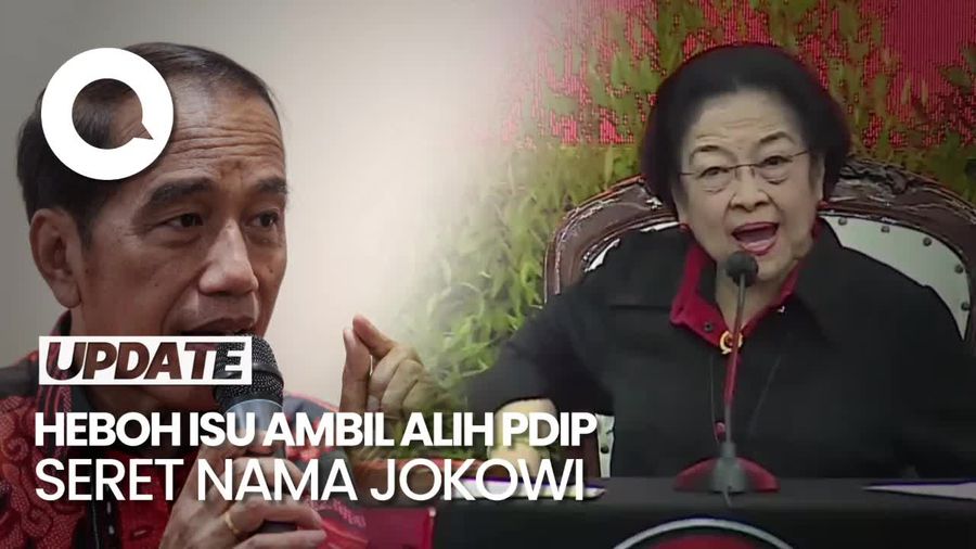 Heboh Isu Ambil Alih PDIP Seret Nama Jokowi hingga Dibantah KSP