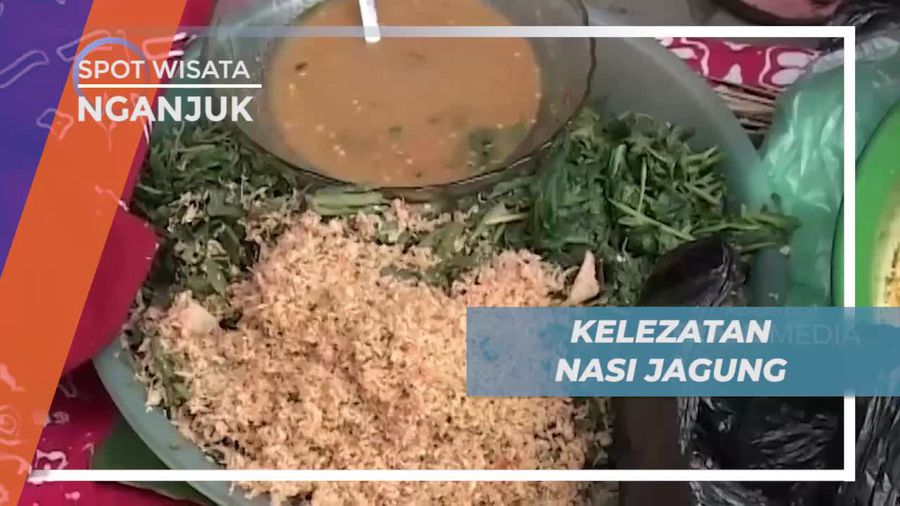 Mencicipi Kelezatan Nasi Jagung Sedudo Dengan Balutan Sambal Kelapa, Nganjuk