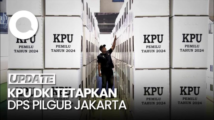 KPU DKI Tetapkan 8 Juta Data Pemilih Sementara di Pilgub Jakarta 2024