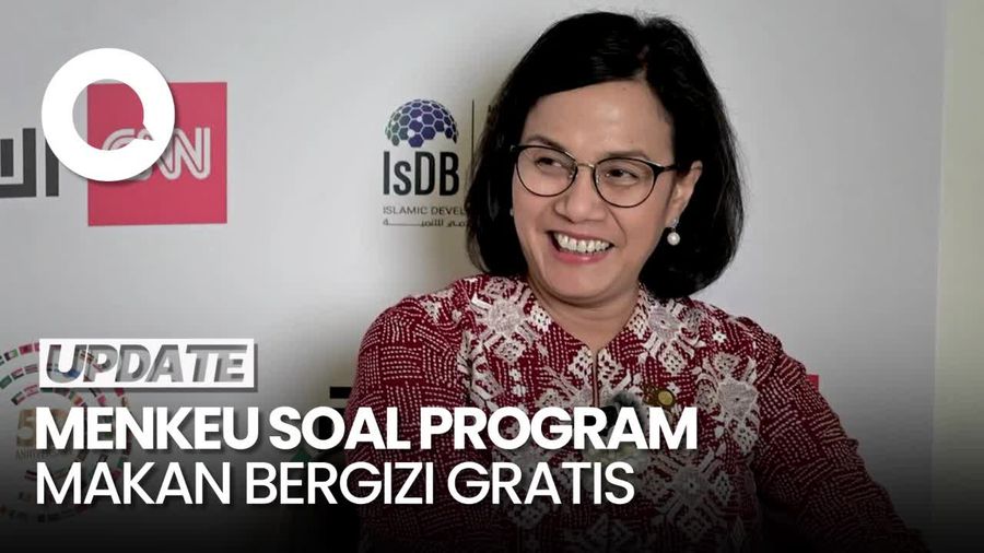 Penjelasan Sri Mulyani soal Makan Bergizi Gratis Masuk RAPBN 2025 Sebesar 71 T