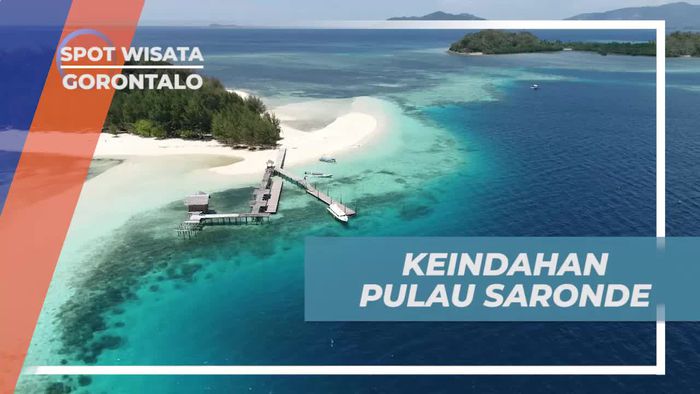 Pulau Saronde Gorontalo, Digadang-gadang Seindah Panorama Maldives