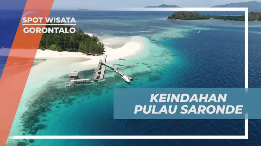 Pulau Saronde Gorontalo, Digadang-gadang Seindah Panorama Maldives