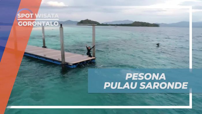Pulau Saronde, Keindahan Alam Pasir Putih dan Laut Biru Gorontalo