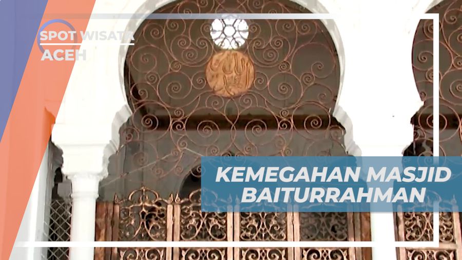 Menikmati Kemegahan Arsitektur Masjid Baiturrahman, Aceh
