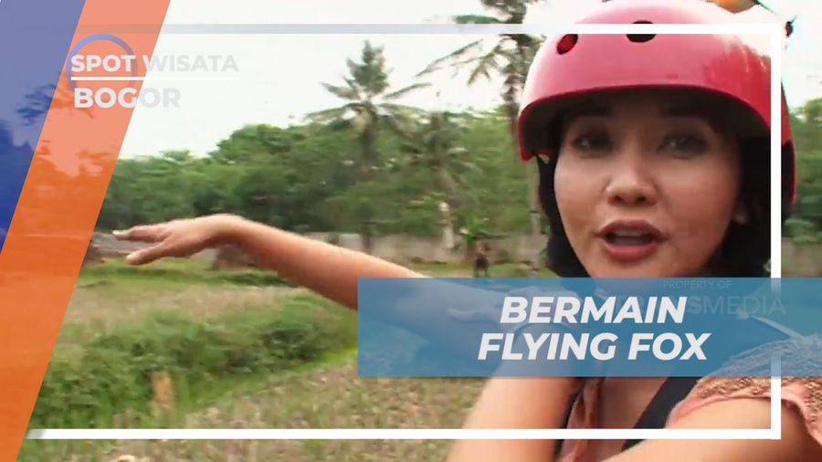 Memacu Adrenalin, Meluncur Seru Bermain Flying Fox, Bogor