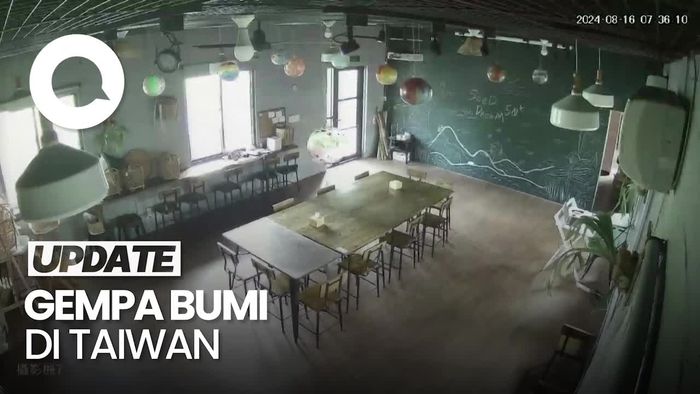 Taiwan Kembali Diguncang Gempa Bumi M 6,3