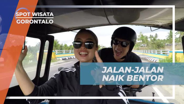 Naik Bentor Berkeliling Menikmati Keindahan Panorama Kota Gorontalo